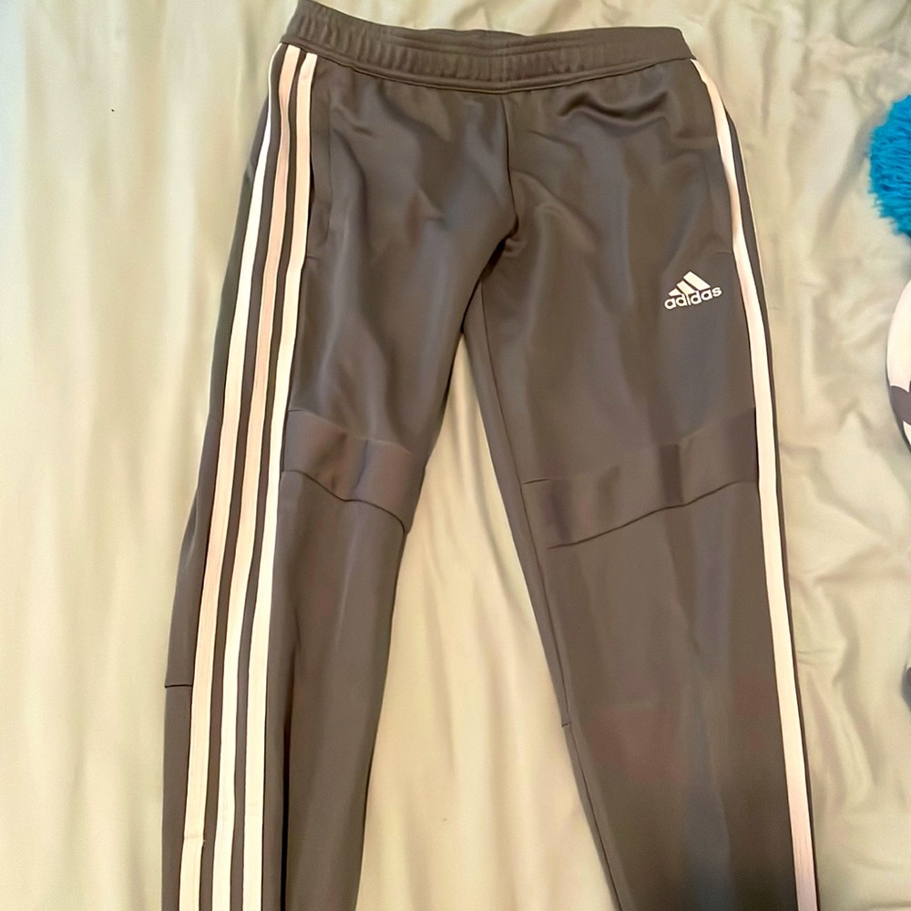 Adidas grey xs track pants